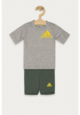 adidas Performance Детски комплект в сиво - Pepit.bg