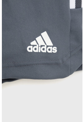 adidas Performance Детски къси панталони HA3570 в сиво с регулируема талия - Pepit.bg