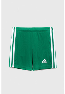 adidas Performance Детски къси панталони SQUAD 21 в зелено с регулируема талия - Pepit.bg