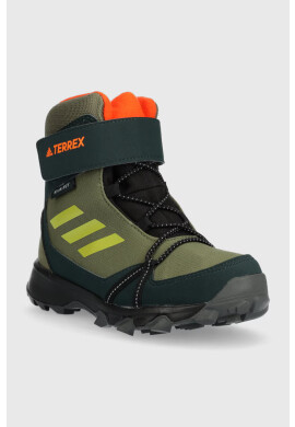 adidas Performance Детски обувки Terrex Snow в зелено - Pepit.bg