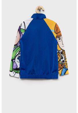 adidas Performance Детски суичър с десен - Pepit.bg