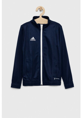 adidas Performance Детски суичър ENT22 TK JKTY в тъмносиньо с изчистен дизайн - Pepit.bg