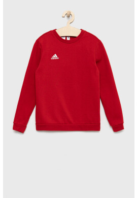 adidas Performance Детски суичър H57473 в червено с изчистен дизайн - Pepit.bg