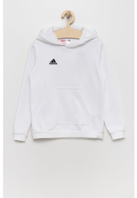 adidas Performance Детски суичър HG6303 в бяло с изчистен дизайн - Pepit.bg