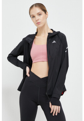 adidas Performance Яке за бягане Fast в черно с преходна изолация - Pepit.bg