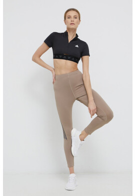 adidas Performance Клин за бягане HB3274 дамски в тъмносиньо с изчистен дизайн - Pepit.bg