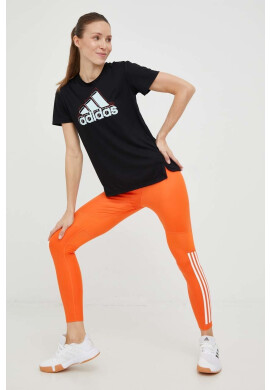 adidas Performance Клин за трениране Hyperglam в оранжево с принт - Pepit.bg