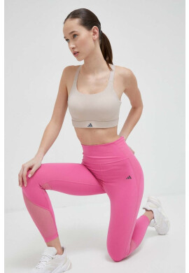 adidas Performance Клин за трениране Tailored HIIT в розово с изчистен дизайн - Pepit.bg