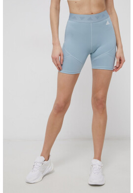 adidas Performance Къс панталон за трениране H59157 дамски с десен с висока талия - Pepit.bg