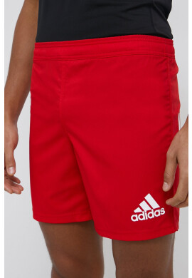 adidas Performance Къси панталони DY8499 мъжко в червено - Pepit.bg