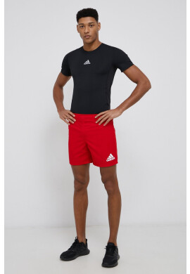 adidas Performance Къси панталони DY8499 мъжко в червено - Pepit.bg