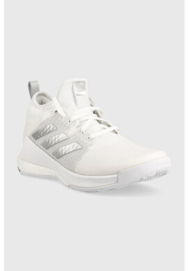 adidas Performance Обувки за трениране Crazyflight Mid в бяло - Pepit.bg