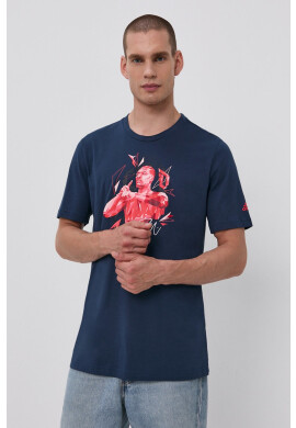 adidas Performance Памучна тениска GU2696 - Pepit.bg