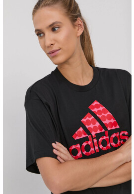 adidas Performance Памучна тениска x Marimekko - Pepit.bg