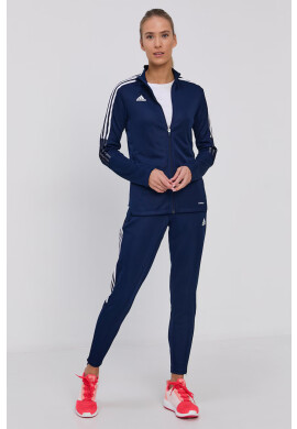 adidas Performance Панталон GM4495 дамски в тъмносиньо с апликация - Pepit.bg