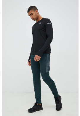 adidas Performance Панталон за джогинг Run Icon в зелено с принт - Pepit.bg