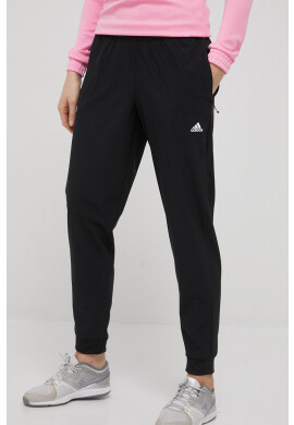 adidas Performance Панталон за трениране Versatile HD9622 дамски в черно със стандартна кройка с висока талия - Pepit.bg