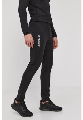 adidas Performance Панталон FT9980 мъжки в черно с принт - Pepit.bg