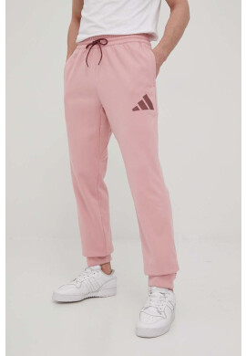 adidas Performance Панталони HB5448 мъжко в розово с десен - Pepit.bg