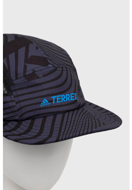 adidas Performance Шапка с козирка в тъмносиньо с десен - Pepit.bg