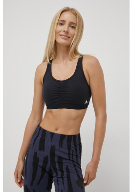 adidas Performance Спортен сутиен Coreessentials HE9066 в черно с изчистен дизайн - Pepit.bg