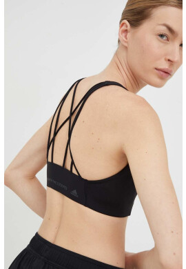 adidas Performance Спортен сутиен CoreFlow в черно с изчистен дизайн - Pepit.bg