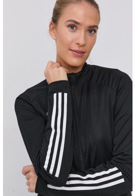 adidas Performance Суичър дамски в черно с принт - Pepit.bg