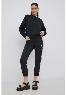 adidas Performance Суичър HE0424 дамска в черно с изчистен дизайн - Pepit.bg