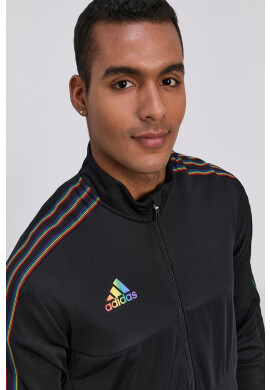 adidas Performance Суичър мъжки в черно с принт - Pepit.bg