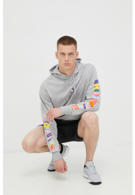 adidas Performance Суичър Pride в меланж на сиво - Pepit.bg