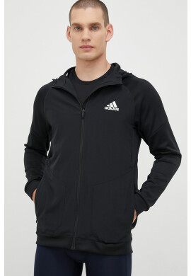 adidas Performance Суичър за трениране в черно с изчистен дизайн - Pepit.bg