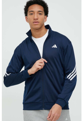 adidas Performance Суичър за трениране в тъмносиньо с принт - Pepit.bg