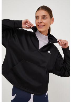 adidas Performance Суичър за трениране в черно с изчистен дизайн - Pepit.bg