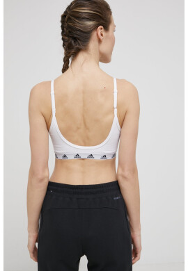 adidas Performance Сутиен HG3783 в бяло с изчистен дизайн - Pepit.bg