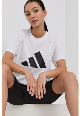 adidas Performance Тениска дамска в бяло - Pepit.bg