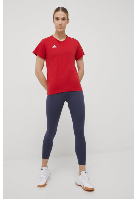 adidas Performance Тениска Entrada 22 HC0441 дамска в червено - Pepit.bg