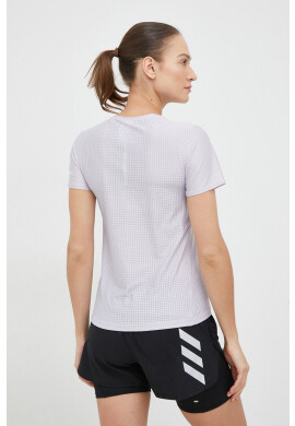 adidas Performance Тениска за бягане Fast в лилаво - Pepit.bg