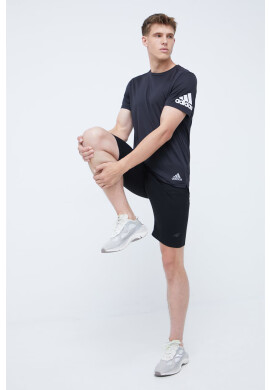 adidas Performance Тениска за бягане Run It HB7470 в черно с принт - Pepit.bg