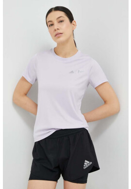 adidas Performance Тениска за бягане x Parley в лилаво - Pepit.bg
