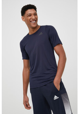adidas Performance Тениска за бягане Run Icons в черно с десен - Pepit.bg