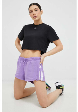 adidas Performance Тениска за йога Studio в черно - Pepit.bg