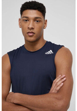 adidas Performance Тениска за трениране GM0518 в тъмносиньо - Pepit.bg