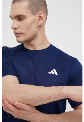 adidas Performance Тениска за трениране Train Essentials в тъмносиньо с изчистен дизайн - Pepit.bg