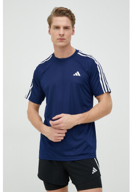 adidas Performance Тениска за трениране Training Essentials в тъмносиньо с апликация - Pepit.bg