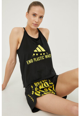 adidas Performance Топ за бягане Run For The Ocean в черно - Pepit.bg