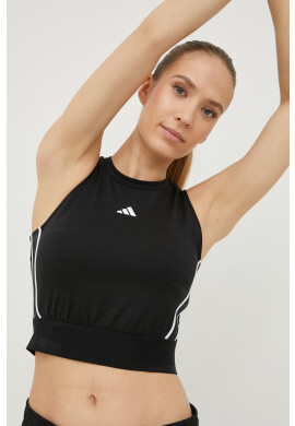 adidas Performance Топ за трениране Techfit в черно - Pepit.bg