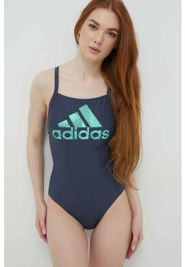 adidas Performance Цял бански Big Logo В тъмносиньо с мека чашка - Pepit.bg