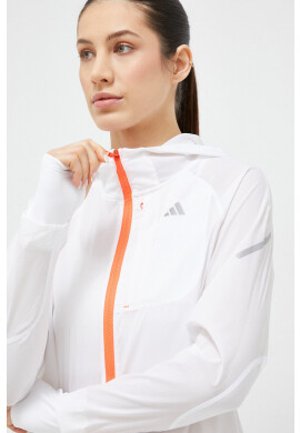adidas Performance Ветровка Fast в бяло с преходна изолация - Pepit.bg