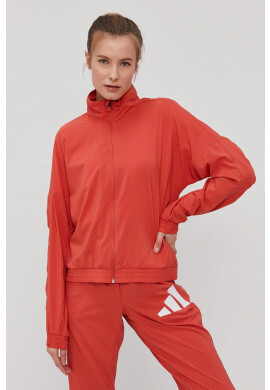 adidas Performance Яке GL0694 дамско в оранжево с преходна изолация - Pepit.bg