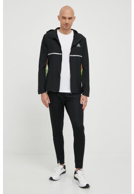 adidas Performance Яке за бягане Own The Run в черно с преходна изолация - Pepit.bg